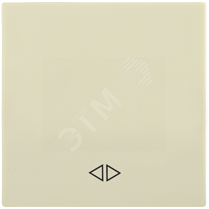 Накладка 1 клавиша для перекрестного BOLERO кремовый