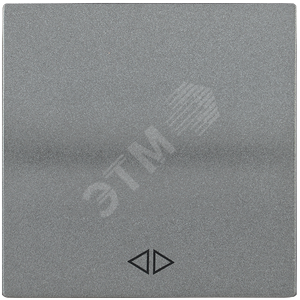 Накладка 1 клавиша для перекрестного BOLERO антрацит