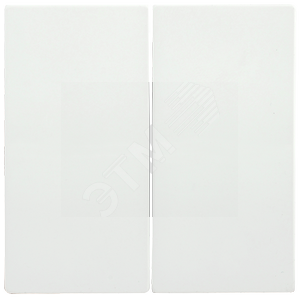 Накладка 2 клавиши BOLERO белый