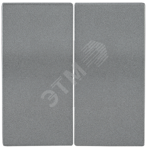 Накладка 2 клавиши BOLERO антрацит