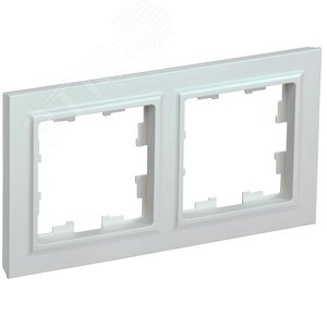 BRITE Рамка 2 поста РУ-2-БрЖ жемчуг - IEK (ИЭК)