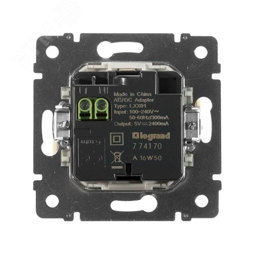 Розетка USB A+A 15Вт слоновая кость VALENA - фото 12