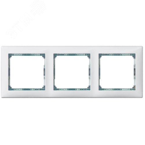 VALENA Рамка x3 бел кристал гориз инд уп - Legrand