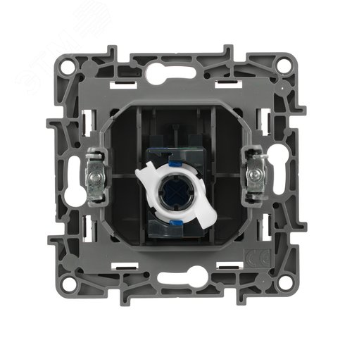 Розетка компьютерная RJ45 категория 6 UTP алюминий ETIKA - фото 3