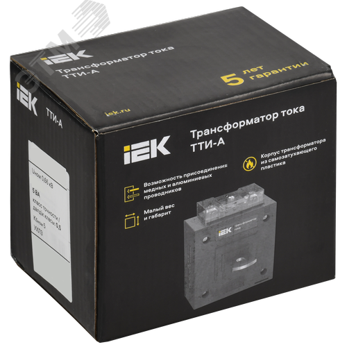 Трансформатор тока ТТИ-А 60/5А 5ВА класс 0,5S МПИ08 IEK 2