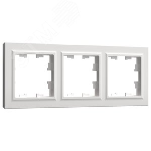 BRITE Рамка 3 поста РУ-3-БрБ белый - IEK (ИЭК)