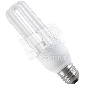 Лампа энергосберегающая КЛЛ 25/840 Е27 D48х172 3U - IEK (ИЭК)