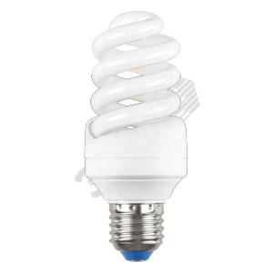 Лампа энергосберегающая КЛЛ 20/840 Е27 D48х120 спираль (20шт) ECO