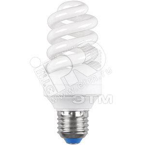 Лампа энергосберегающая КЛЛ 30/827 Е27 D61х163 спираль - IEK (ИЭК)
