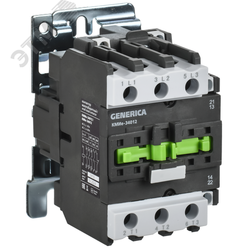 Контактор КМИе-34012 40А 400В/АС3 1NO 1NC GENERICA