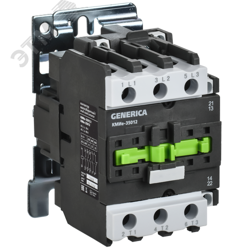 Контактор КМИе-35012 50А 230В/АС3 1NO 1NC GENERICA - IEK (ИЭК)