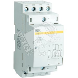 Контактор модульный КМ25-22 AC - IEK (ИЭК)