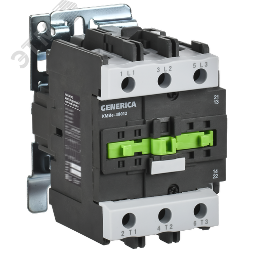 Контактор КМИе-48012 80А 110В/АС3 1NO 1NC GENERICA