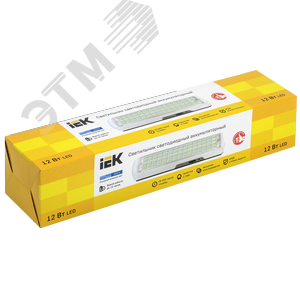 Светильник ДБА 3928 аккумулятор 15ч 12 Вт 2