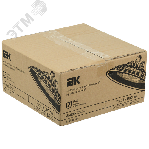 Светильник ДСП 3004 PRO 100Вт 60гр 6500К IP65 алюминий 2