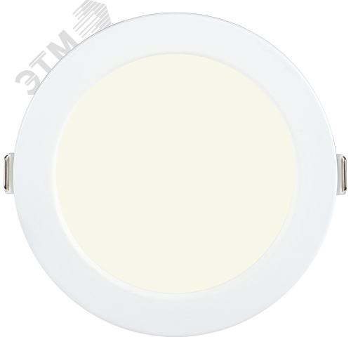 Светильник даунлайт светодиодный встраиваемый ДВО 1613 белый круг 12Вт 3000К IP20 2