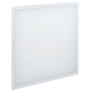 Светильник светодиодный ДВО-15w 4500K 1200Лм квадратный slim серебро