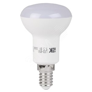Лампа светодиодная LED зеркальная 5.5вт E14 R50 белый (LL-R50-5-230-40-E14) - IEK (ИЭК)