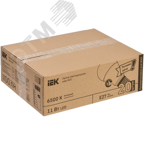 Лампа светодиодная A60 груша 11Вт 230В 6500К E27 3