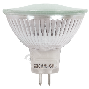 Лампа светодиодная LED 3вт 230в GU5.3 белый (LLPB-MR16-3-230-40-GU5)