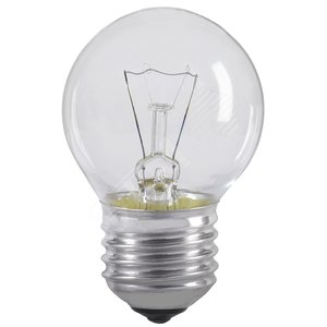 Лампа накаливания декоративная ДШ 60вт Р45 230в Е27 шар (LN-G45-60-E27-CL)