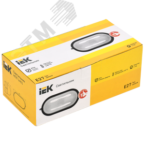 Светильник НПП-60w овальный без решетки IP54 (LNPP0-1401-1-060-K02) 2