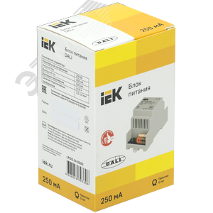 Блок питания DALI 250мА на DIN-рейку IEK 2