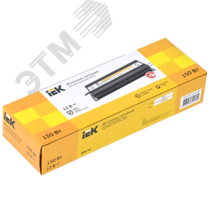 Драйвер LED ИПСН-PRO 150Вт 12 В блок- шнуры IP67 2