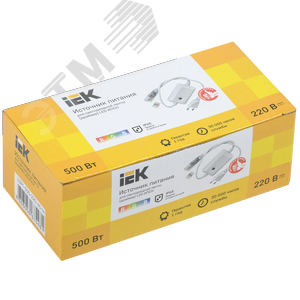 Драйвер LED ИПСН 500Вт 220В 14мм RGB IP44 2