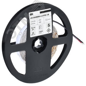 Лента светодиодная 5 м LSR-2835RGB54-4,8-IP20-12В 2