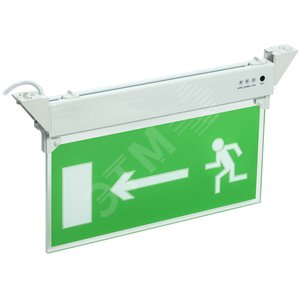 Светильник аварийный светодиодный НАЛЕВО 3.5вт 3ч постоянный LED Ni-CD IP20