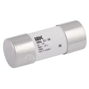Вставка плавкая цилиндрическая ПВЦ 22х58 gG 16А