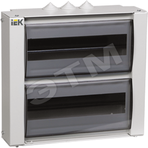 Корпус металлический ЩРн-24-1 41 IP31 LIGHT - IEK (ИЭК)
