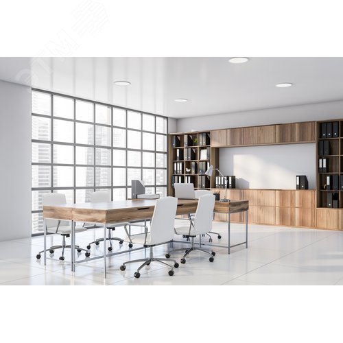 Светильник даунлайт светодиодный встраиваемый ДВО 1820 PRO белый круг 15Вт 4000K IP54 6