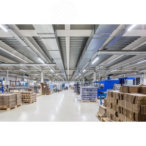 Светильник промышленный пылевлагозащищенный с датчиком движения ДСП 1304Д 18 Вт 4000К IP65 600мм 7