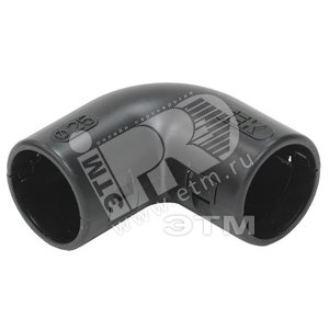 Поворот открывающийся на 90градусов CI20G черный (комплект 5шт.) (CTA10D-CIG20-K02-005) - IEK (ИЭК)