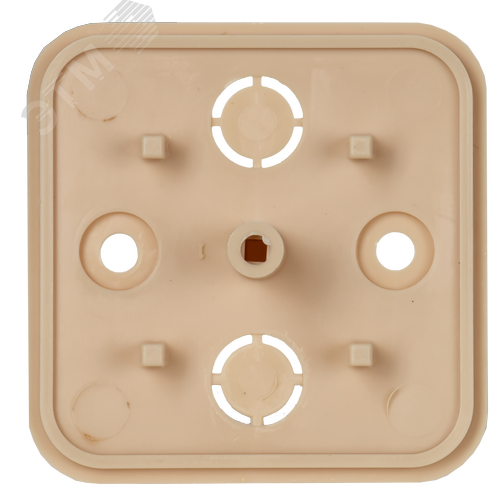 Коробка распаячная КМ для открытой проводки 50х50х20мм сосна 3