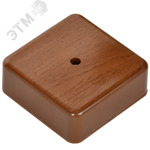 Коробка распределительная КМ41216-05 75х75х28мм дуб с контактной группой 4