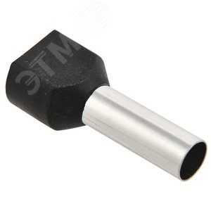 Наконечник штыревой НШвИ 2х6-14 черный НГИ2 (100шт)