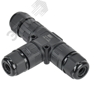 Коннектор кабельный герметичный WTP-106 3 PIN IP68 - IEK (ИЭК)