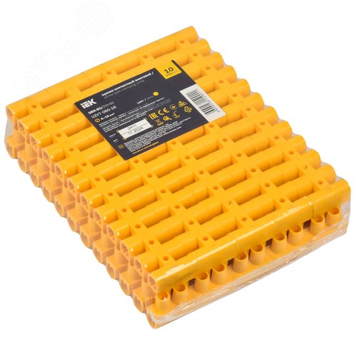 Зажим винтовой 12х16 ЗВИ-60 не поддерживает горение желтый 2