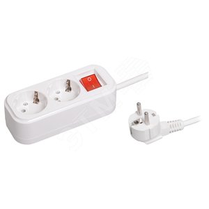 Удлинитель У02В 2 места 2Р+РЕ/1.5 метра 3х1мм.кв 16А/250В CLASSIC - IEK (ИЭК)