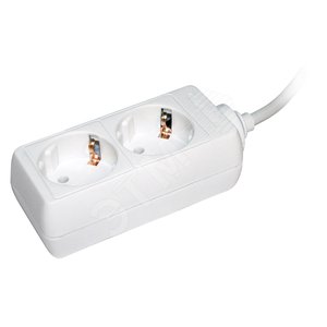 Удлинитель У02 2 места 2Р+РЕ/5 метра 3х1мм.кв 16А/250В CLASSIC (WYP11-16-02-05-Z) - IEK (ИЭК)