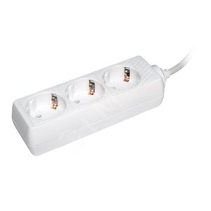 Удлинитель У03 3 места 2Р+РЕ/5 метра 3х1мм.кв 16А/250В CLASSIC - IEK (ИЭК)