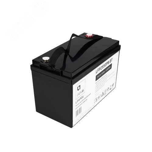 LFP накопитель энергии LTE ESS 25.6 В/50 Ач/1.28 кВтч, пл.корпус, Bluetooth - фото 2