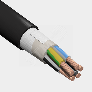 Кабель силовой ПвПГнг(А)-HF 5х50мк(N, PE) - 0.66 ТРТС - Конкорд