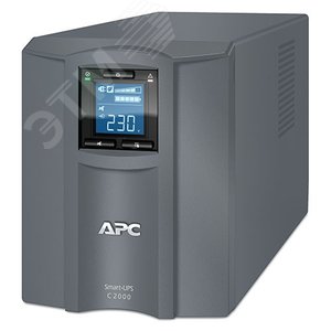 Источник бесперебойного питания APC Источник бесперебойного питания APC Smart-UPS C, LiZe-IZteractive, 2000VA / 1300W, Tower, IEC, LCD, USB - APC