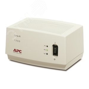 Стабилизатор напряжения  APC LINE-R 600VA AUTOMATIC VOLTAGE REGULATOR, 230V, EMEA (LE600I) - APC