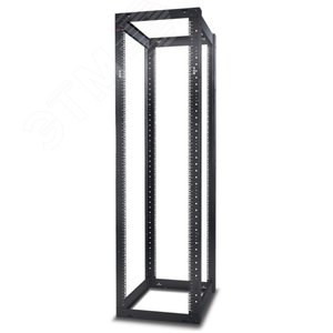 Открытая 4-опорная стойка NetShelter 44U Black    Square Holes AR203A (AR203A) - APC