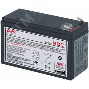 Сменный батарейный картридж APC №106 со сроком    гарантии 2 года - APC